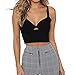 Produktbild Damen Top Sexy Bluse Sommer Hemd Elegant Damen Hemdbluse t Shirt Festlich Frauen Feste Ärmellose V-Ausschnitt Knoten Weste Tank Reißverschluss Crops Tops Tee Shirt