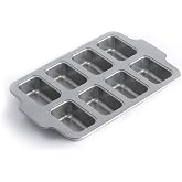 KitchenAid CC006068-001 8 Fincan PAS i&ccedil;ermeyen yapışmaz mini kek kalıbı, alaşımlı &ccedil;elik