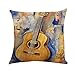 Produktbild OIKAY Musikinstrument Pattern Series Kissenbezug Haushalt Auto Sofa Polsterung Leinen Kissenbezug # 15
