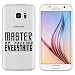 Produktbild Samsung Galaxy S7 Hülle von licaso® aus TPU schützt Dein S7 5,1" Master of Fucking Everything Cool He-Man Muster Schutz-Hülle Cover Case transparent klare Schutzhülle galaxyS7 Tasche Silikon Style (Samsung Galaxy S7, Master of fucking Everything)
