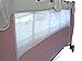 Portable Baby Child Travel Cot Bed Bassinet Play Pen Playpen (brown)