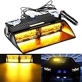 AMBOTHER 16 LED Auto Frontleuchte Signal LED Warnleuchte Blinkleuchte Lichtbalke