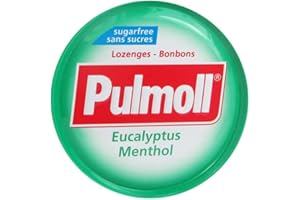Bonbons Pulmoll Sans sucre Eucalyptus et Menthol