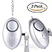 Personal Alarm Keychain ASTUBIA 120dB SOS Emergency Self Defense Safety Alarm for Students/Women/Kids/Girls/Superior/Elderly Anti-Theft Anti-Attack (2-Pack RS.2689.00