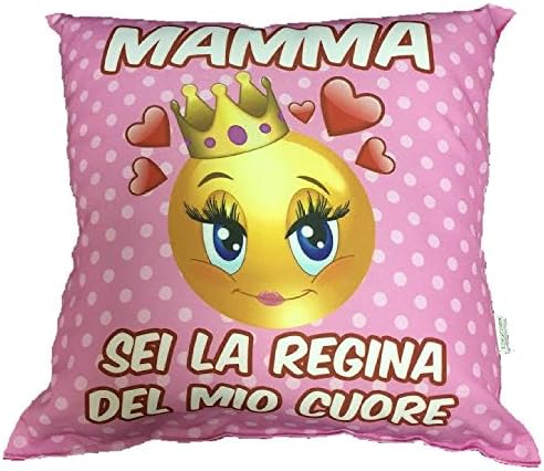 Cushion Mothers Day Six The Queen of My Heart PS 05901