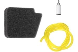 SANS MARQUE AISEN 545146501 Filtre à air en Filtre à Essence avecTuyau d'huile pour MC Culloch GBV345 C1U-W43 BVM200FE BVM210FA BVM210VS