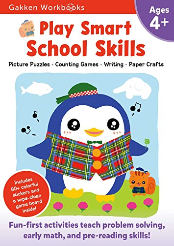 Play Smart School Skills 4+: For Ages 4+ (Gakken Workbooks)