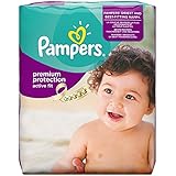 Pampers Premium Protection Active Fit Windeln, Gr.4 (Maxi) 8-16 kg Monatsbox, 168 St&uuml;ck