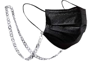 Eueavan - Cadena moderna para la mascarilla, retenedores de gafas multifuncionales de acrílico, para mujeres