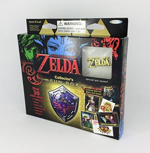 The Legend of Zelda Collector's Fun Box with Zelda Logo Pin