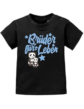 Mikalino Baby / Kinder T-Shirt Brüder für´s Leben kurzarm