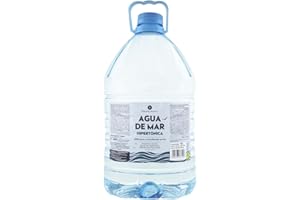 PLANETA HUERTO BONSÁI PLANETA HUERTO | Agua de Mar Hipertónica 5L - Agua de mar rica en 92 minerales y oligoelementos ideal para rehidratación recuperación mineral y equilibrio electrolítico