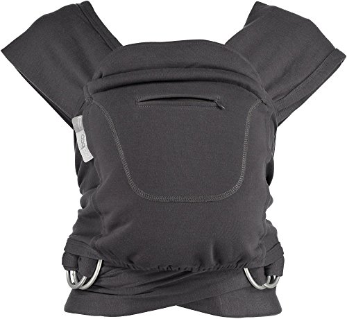 Close Parent Caboo Cotton Blend Baby Carrier - GRAPHITE