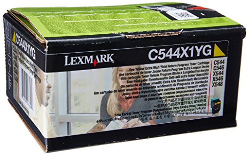 Lexmark C544X1YG C544, X544 Tonerkartusche 4.000 Seiten Rückgabe, gelb