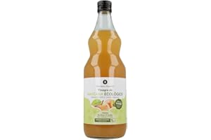PLANETA HUERTO BONSÁI PLANETA HUERTO | Vinagre de Manzana Ecológico Crudo 1 L – Vinagre Sin Filtra, Rico en Enzimas y Ácido Acético – Ideal para Aliños, Digestión y Estilo de Vida Saludable