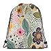 Produktbild guolinadeou Secret Garden Shoulder Drawstring Bag Backpack String Bags School Rucksack Gym Sport Bag Lightweight