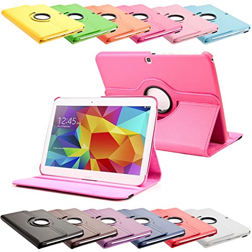 SVS-Trade 360   Tab4 10 1 Standtasche f  r SAMSUNG GALAXY TAB 4 10 1 SM-T530   T531   T535 H  lle Schutz Etui Tasche Cover  Pink 