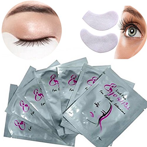 Wimpernverlängerung, Augen pads ,Augenpads CIDBEST® 10 Stück Wimpern Extensions pads patch,Lint Free Eye Gel Patch for Eyelash Extensions,hydrogel eye patch,Eyelash Extensions Patch, künstliche Wimpern büschel Hilfe pads,Augen Wimpern Make-Up Zubehör - 5