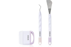 OSDUE 3 PCS Vinyl Weeding Tools, Craft Weeding Tools Set, Stainless Steel Plotter Accessories for Cricut/Silhouette/Siser/Oracal 631 651 751 Vinyl