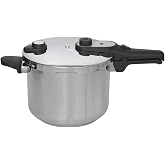 Jata HOLL2230 &ndash; Quick Pressure Cooker 10 Litres, Stainless Steel, Suitable for All Kitchens Including Induction, Diameter 24