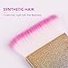 Docolor 1 Pcs Colorful Rainbow Contour Or Highlight Brush Multifunctional Make Up Brushes