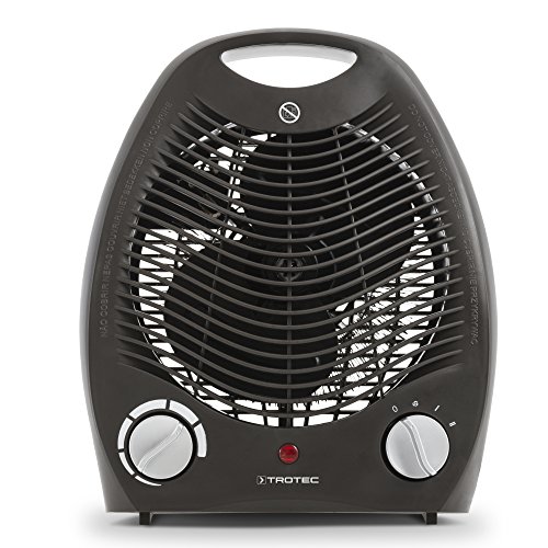 TROTEC Heizlüfter TFH 20 E in der Trendfarbe Mocca, 2 Heizstufen (max. 2000 W),1 Kaltstufe (Ventilatorfunktion) für Wohnräume, Büros, Werkstätten - 4