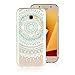 Produktbild Samsung Galaxy A5 2017 Hülle, Ontseev [Grün Mandala Muster Design] Stoßfest TPU + PC Hybrid Schutzhülle Durchsichtig Anti-Kratzer Handyhülle Slim Crystal Backcover Case für Samsung Galaxy A5 2017 SM-A520F