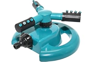 Ram® Garden Sprinkler Automatic Lawn Sprinkler 360 Degree Rotating Grass Lawn Plants Veggies Sprinkler