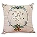 Produktbild ABsoar Kissenbezuge Weihnachten Kissenhülle Dekokissen Throw Pillow Covers Bettwäsche Für Autos Sofakissen Startseite Dekorative Fall Thanksgiving Day weichen Leinen Kissenbezug Home Decor