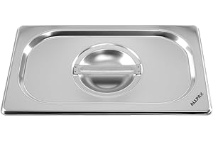 Allpax Couvercle pour récipient GN 1/4 en acier inoxydable, sans découpe de cuillère