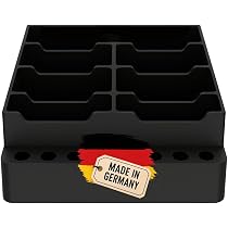 Naturalspring® Backzubehör Organizer Aufbewahrungsbox für Backpulver Backaroma (Backzubehör Organizer) Küche, Haushalt & Wohnen