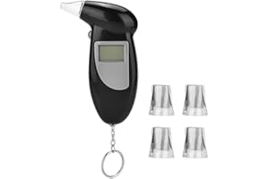 EBTOOLS pour ethylotest electronique homologué nf pour alcooltest pour breathalyzer Analyseur D'haleine D'alcool, Alcootest, Testeur D'haleine Professionnel à écran LCD, Testeurs D'alcool de Haute Se