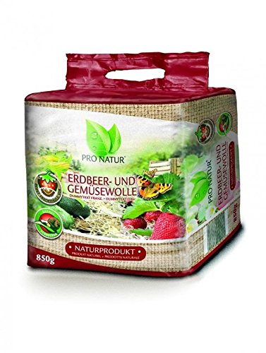 Pro Natur Erdbeer- und Gemüsewolle 850 Gramm NEU Anti Fruchtschimmel