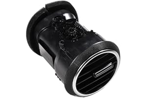 YUCKMZ Luftdüse Lüftungsdüse Armaturenbrett Lüftungsgitter Kompatibel mit Audi A3 S3 8P 2004-2013 8P0820901D