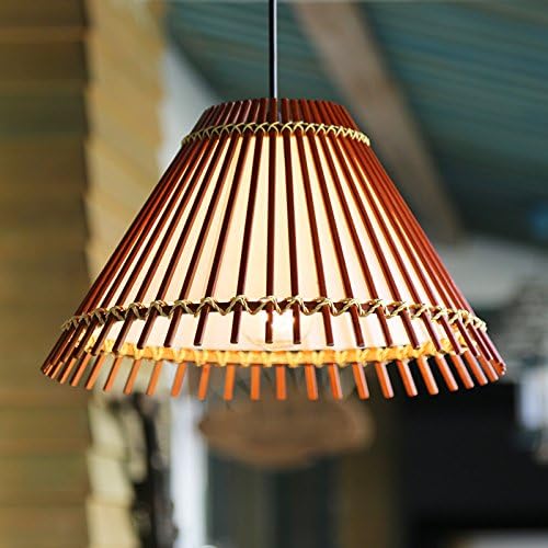Garden bamboo wind casual chess Pendant Light/personalized bar and restaurant bar aisle bamboo Pendant Light