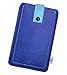 Produktbild Dealbude24 Filz-Tasche in Blau für Samsung Galaxy A3 (2017) mit Hülle, Hochwertige Handy-Hülle, Schutz-Cover mit Herausziehband und Drucknopf, reißfestes Schutz-Etui - M