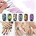 LHWY Nail Art Wrap Foils Nails Wraps Transfer Glitter Shattered Glass DIY Decal