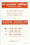 Image de Premier solfège Volume 1 - Clé de Sol