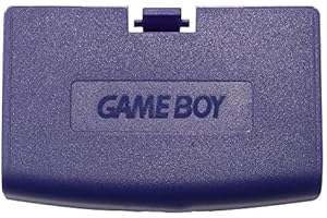 PETE FIELD Plastic Battery Cover Door Part for Game Boy Advance GBA Purple Color