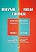 Rhymefinder - Reimfinder: Das Reimlexikon: Das Reimlexikon. Mehr als 10000 englische Begriffe zum Nachschlagen! Mit deutscher Übersetzung! Geordnet nach Endsilben! by 