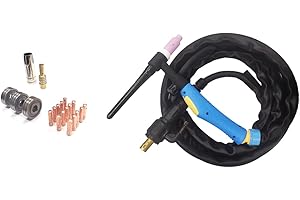 Decapower Torches de soudage pour le soudage à l'arc de Lift DC TIG Accessoires de soudage (Pack 2)
