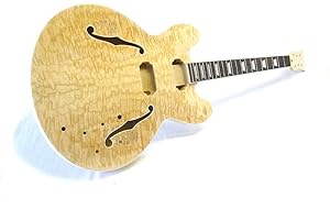 E-Gitarren-Bausatz/Guitar DIY Kit "ML-Factory" MES Burl Top