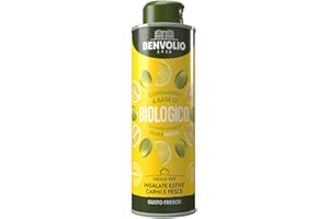 BENVOLIO - Huiles d'liOve Extra Vierges Aromatisées Biologiques | 250 ml | (Citron)
