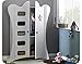 King Wardrobe - white
