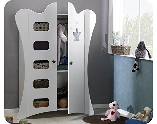King Wardrobe - white