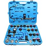 Abdrückgerät zum Prüfen als auch Befüllen von Kühlsystemen, passend für alle gängigen Fahrzeugtypen