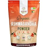 Organic Ashwagandha Root Powder 250g | All Natural Anxiety Relief, Stress Support & Sleep Aid | Fatigue, Thryroid, Adrenal & Immune Support | Herbal Ashwagandha Powder to Help Balance Energy Levels