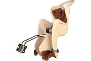 B BELLELLI Mr Fox- Rear seat for Bicycle - for Children up to 22 kg, from 3 to 8 Years Old