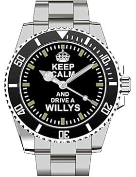 Keep calm and drive a Willys - Uhr 1655
