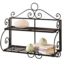 etagere murale fer forge